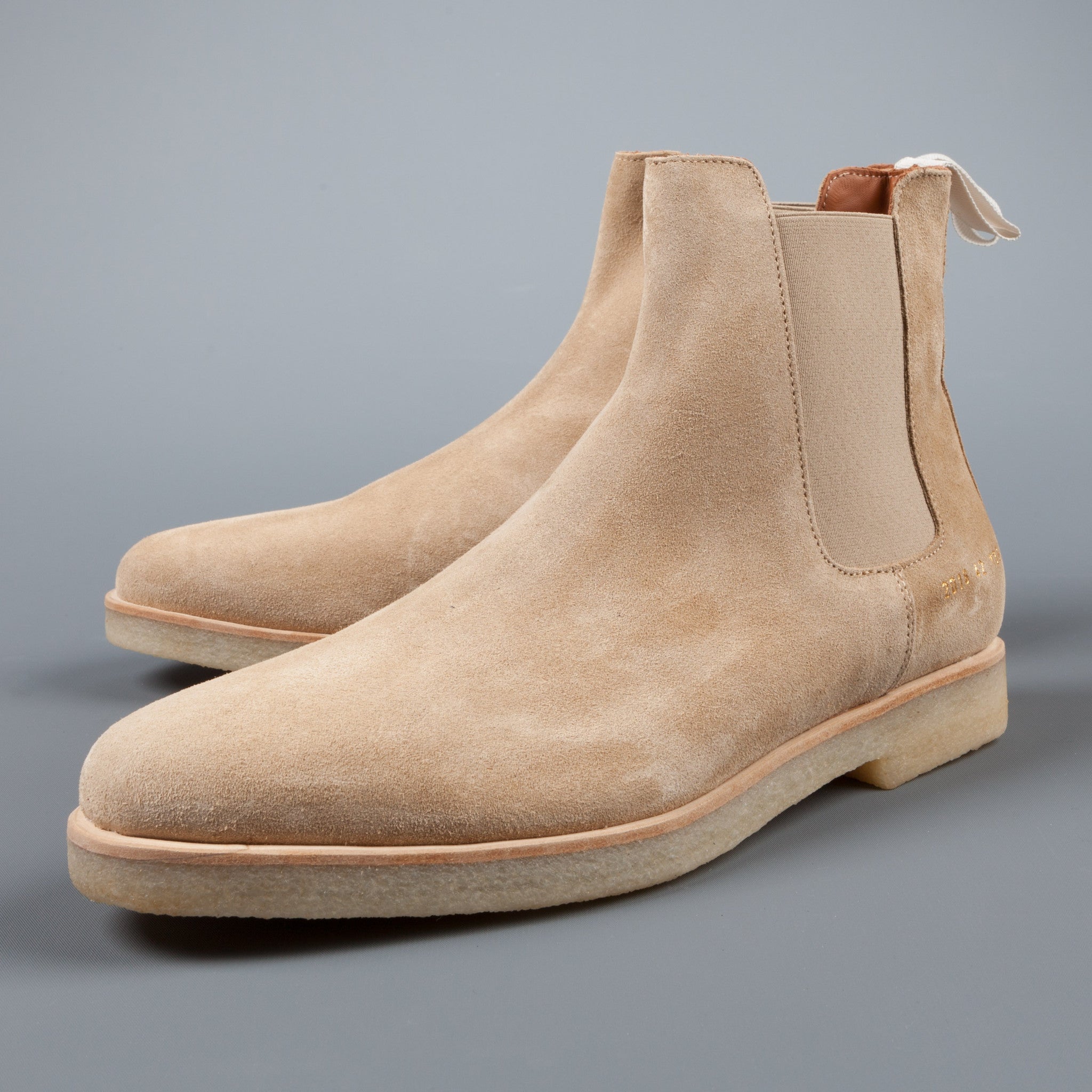Common Projects Chelsea Boot in Tan Suede - Main Image