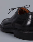 Alden black cordovan straight "strait" tip