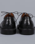 Alden black cordovan straight "strait" tip