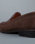 Alden Mocha kid suede loafer on flex sole