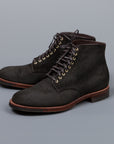 Alden x Frans Boone 379x boots in waxed earth reverse chamois