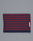 Alex Begg Wispy woven stole cashmere Gill in Red