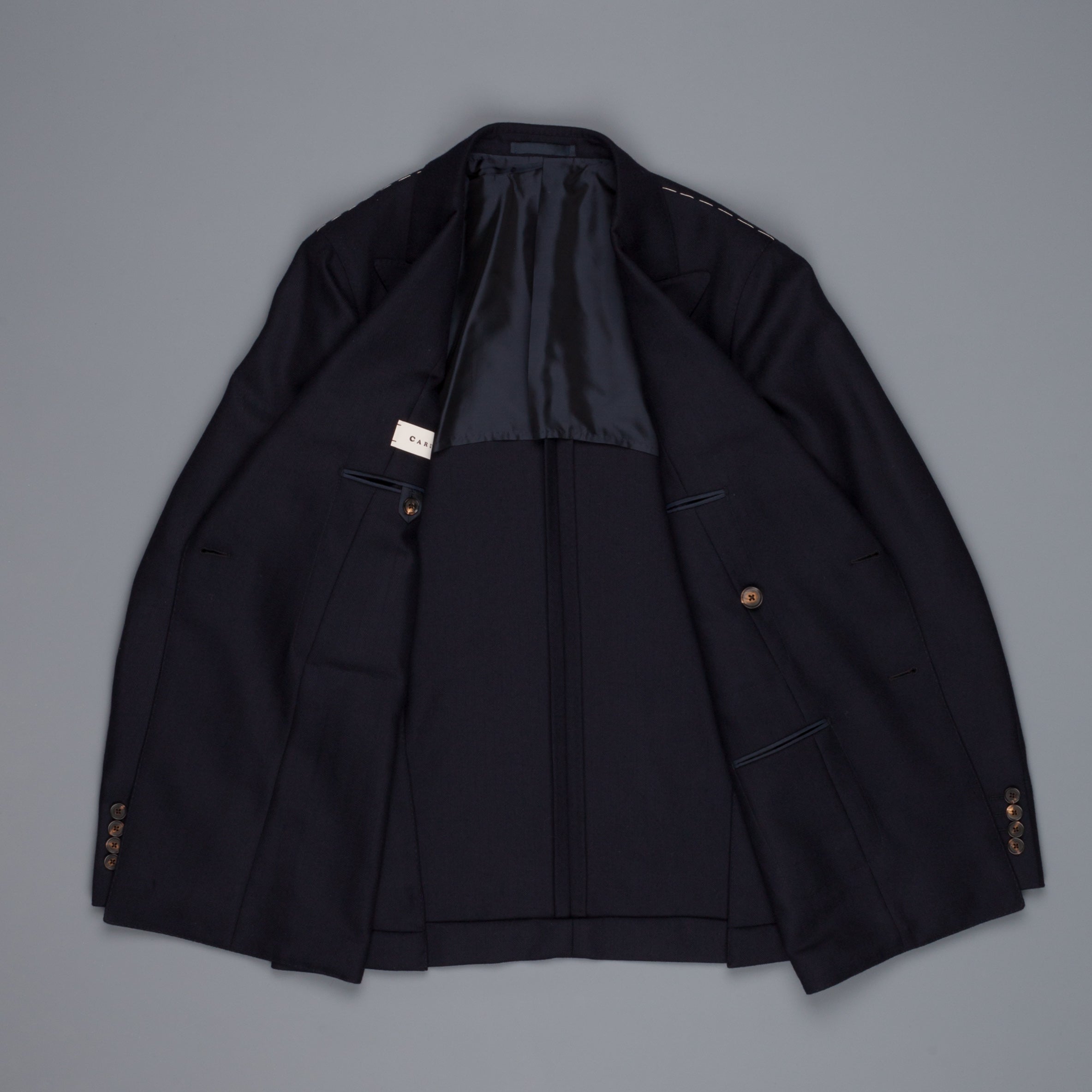 Caruso Aida drop 8 herringbone wool jacket – Frans Boone Store