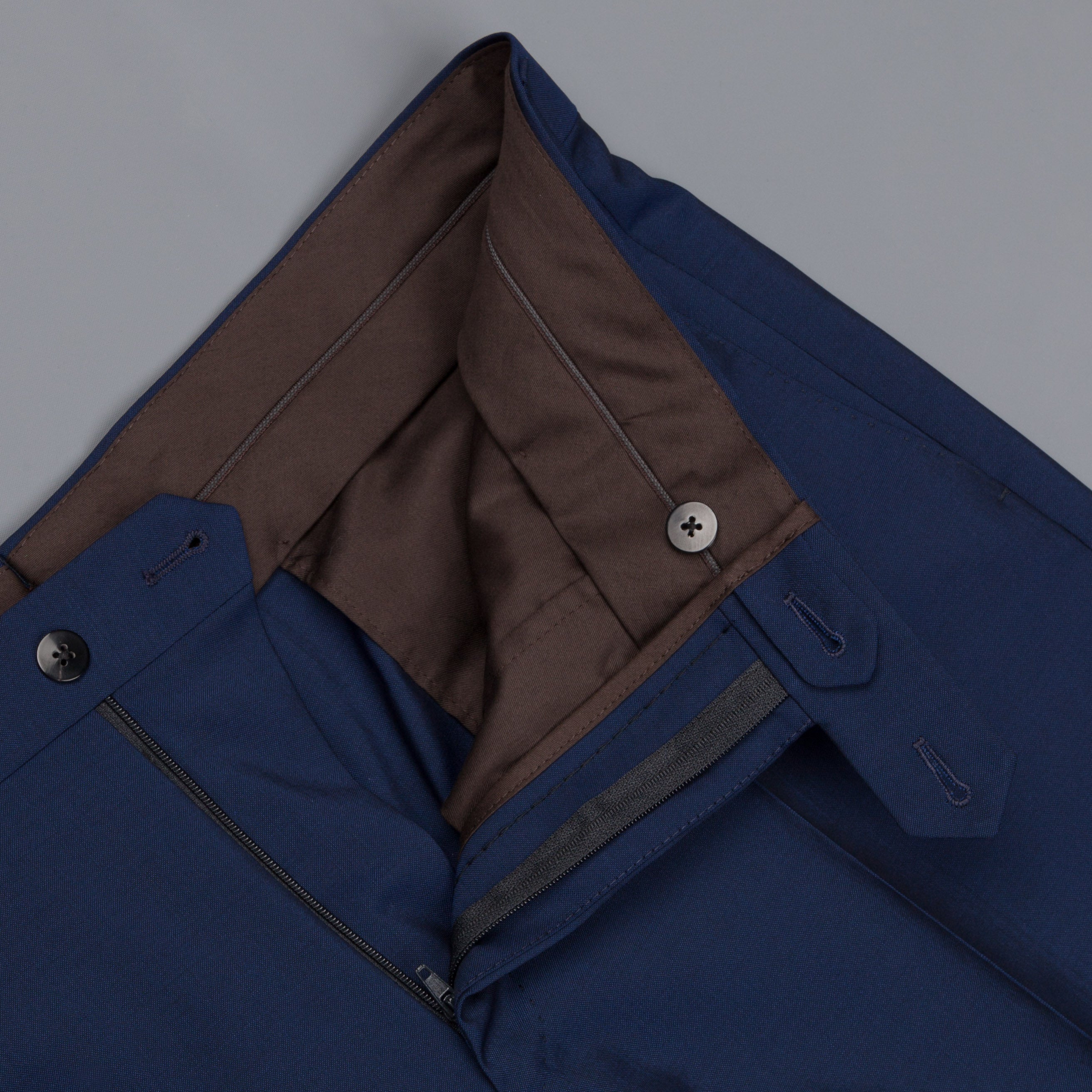 Caruso Wool Mohair Carmen Suit blu