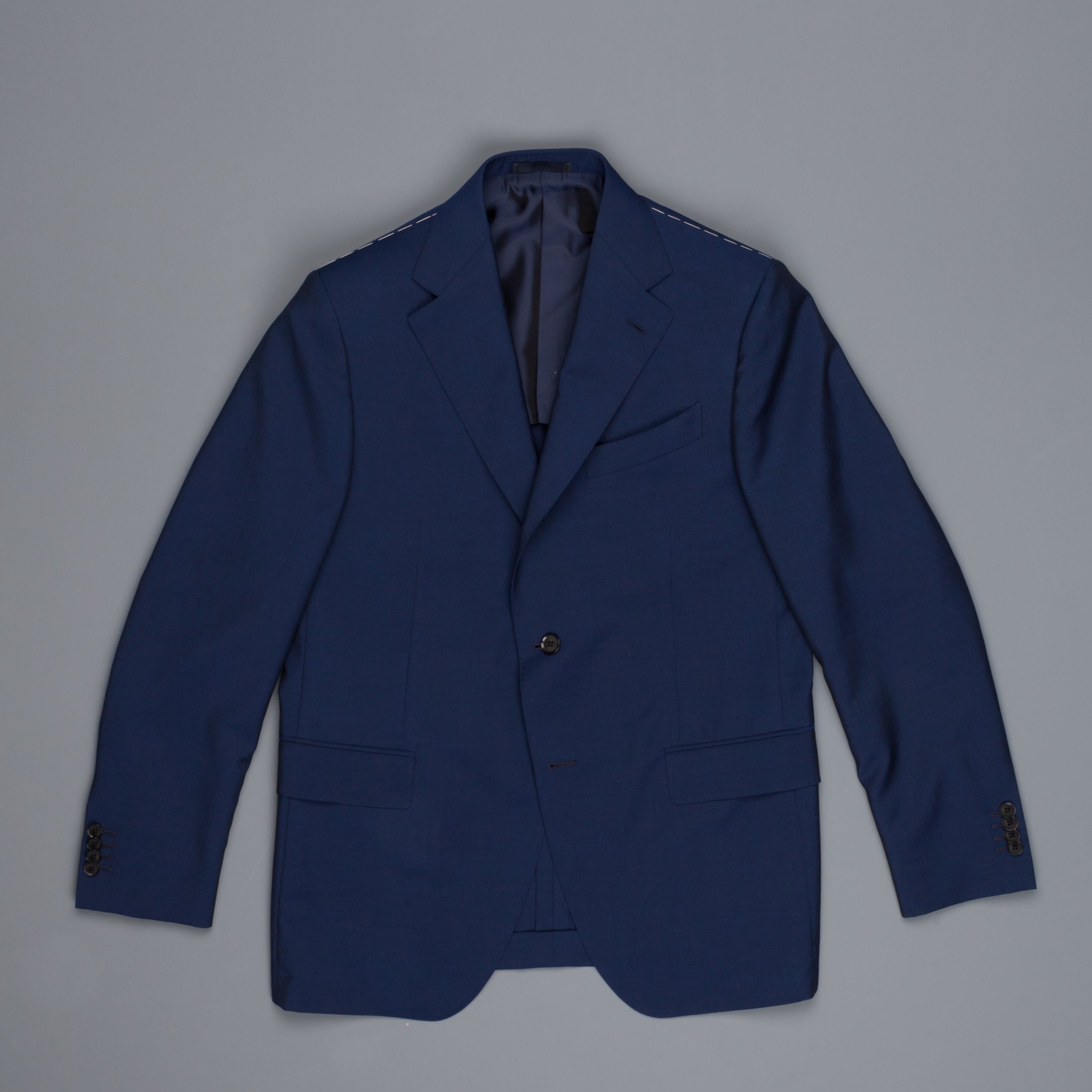 Caruso Wool Mohair Drop 6 Norma suit blu – Frans Boone Store