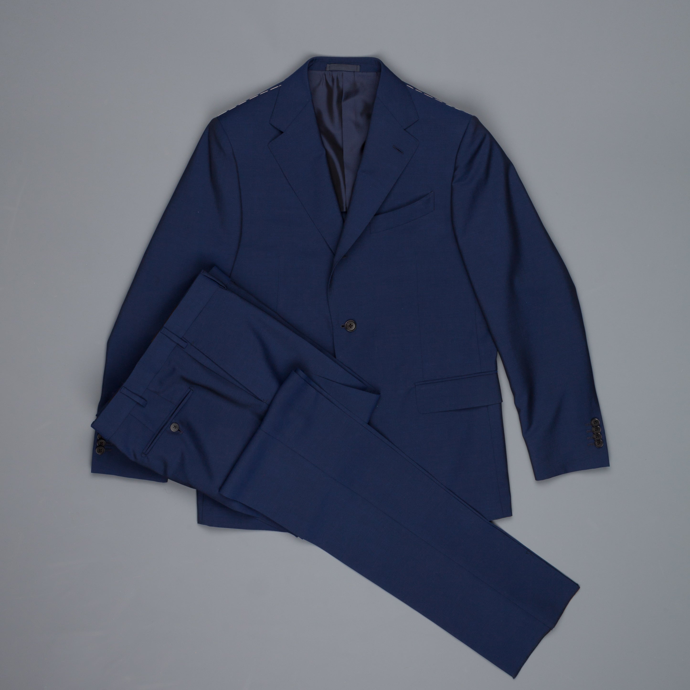 Caruso Wool Mohair Drop 6 Norma suit blu