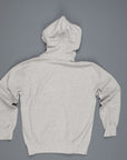 Comme des Garçons PLAY Zip hooded sweatshirt grey