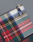 Comme des Garçons Wallet envelop Tartan Red