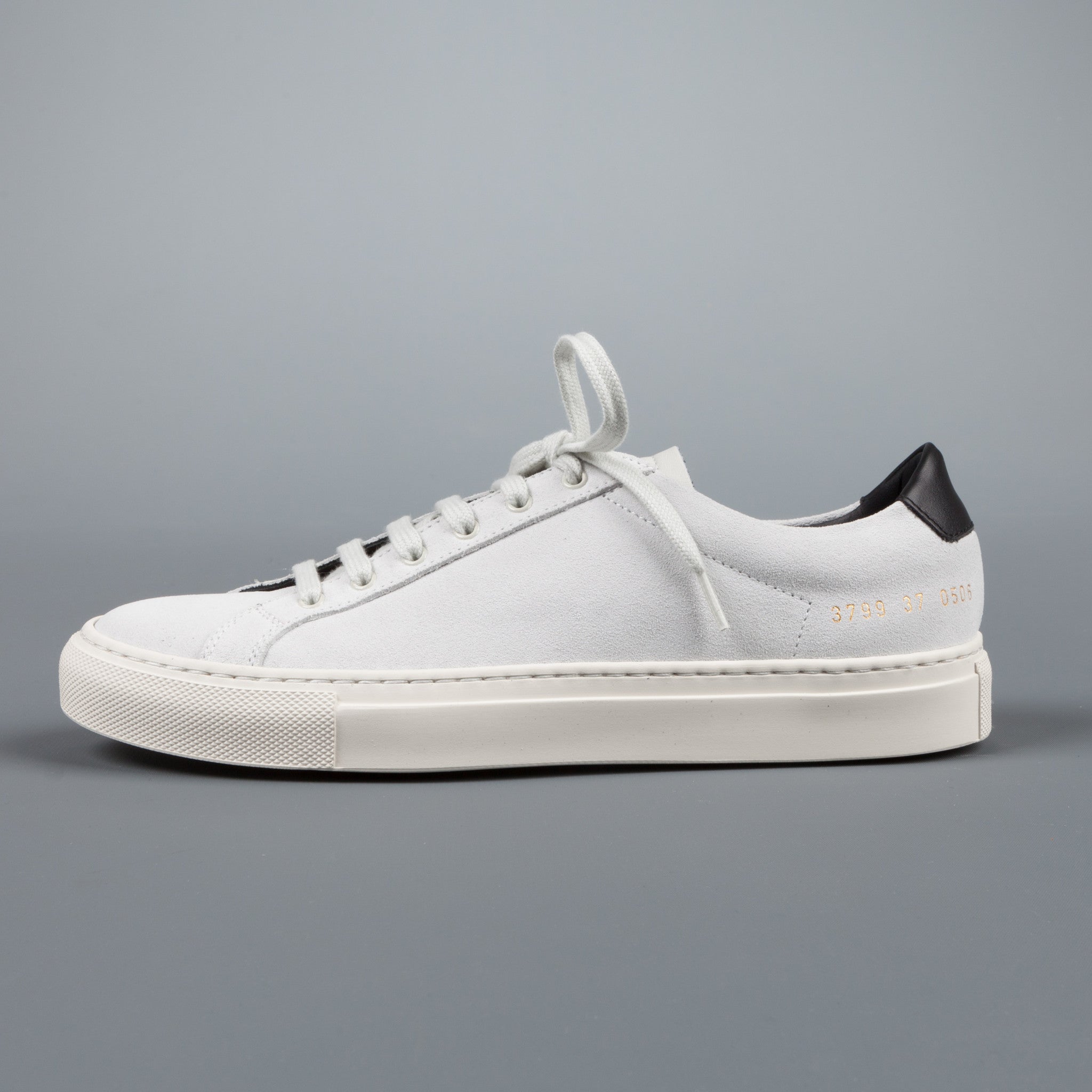 Lydig grundlæggende eskalere Common Projects Woman by Common Projects Achilles retro low suede whit –  Frans Boone Store