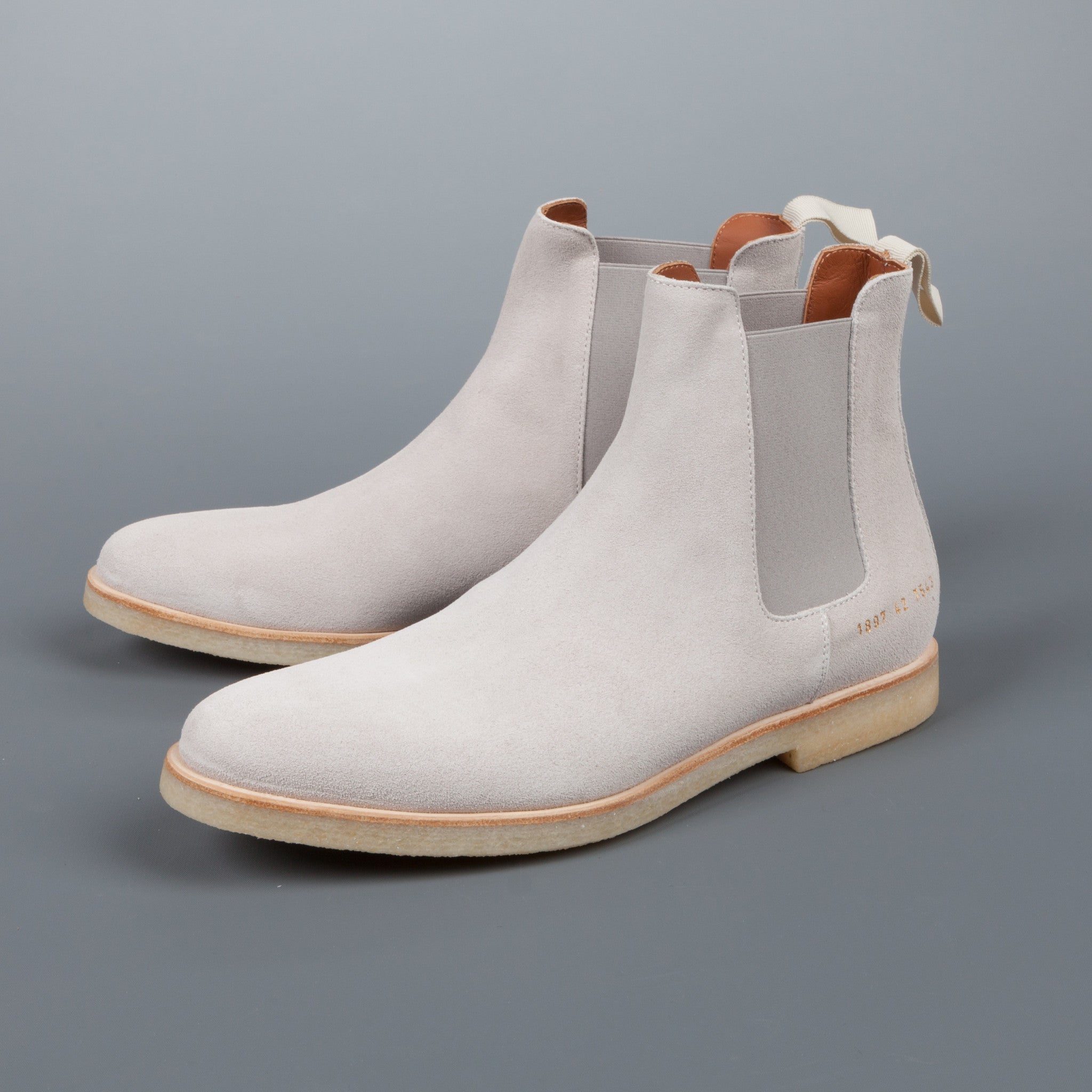 COMMON PROJECTS◇Chelsea Boot/サイドゴアブーツ/40/ベージュ