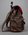 Croots Drawstring rucksack Waxed Camouflage