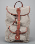 Croots Drawstring rucksack Salt and Pepper