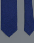 Drakes Cashmere tie, untipped Royal Blue