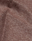 Drake's Cashmere Tie untipped & Pocket Square Match brown melange