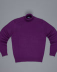 Drumohr Cashmere Dolcevita Turtleneck Dark Violet