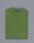 Drumohr Cotton Crew Neck Olive