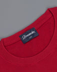 Drumohr Cotton Crew Neck Rosso