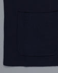 Drumohr Cotton Cardigan Blue Notte
