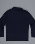 Drumohr Cotton Cardigan Blue Notte