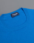 Drumohr Tabor Cashmere Crew Neck Blue