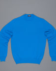 Drumohr Tabor Cashmere Crew Neck Blue