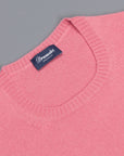 Drumohr Tabor Cashmere Crew Neck Rosa