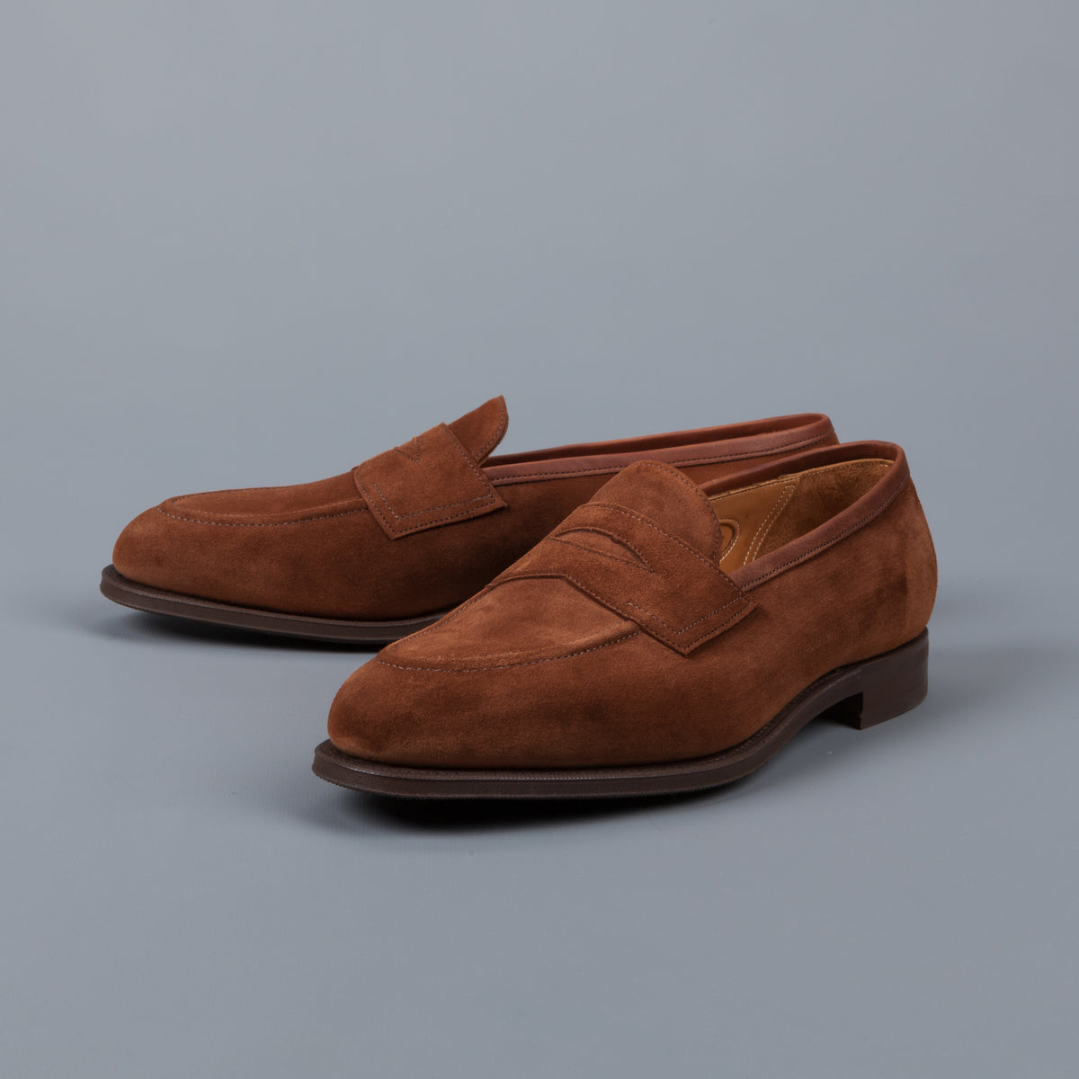 Edward green outlet suede loafers