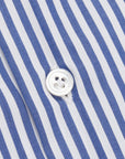 Finamore Milano collo Eduardo Bengal Stripe shirt blue
