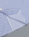 Finamore Milano collo Eduardo Bengal Stripe shirt blue
