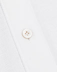 Finamore Toronto jersey piquet shirt white