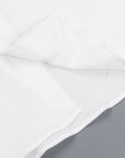 Finamore Toronto jersey piquet shirt white