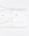 Finamore Toronto jersey piquet shirt white