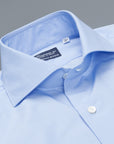 Finamore Milano Shirt Soft Collar Eduardo Blue