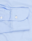 Finamore Milano Shirt Soft Collar Eduardo Blue