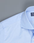 Finamore Milano Shirt Soft Collar Eduardo Blue
