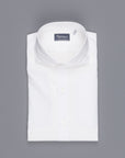 Finamore Milano Esclusiva shirt white poplin eduardo collar