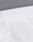 Finamore Milano Esclusiva shirt white poplin eduardo collar