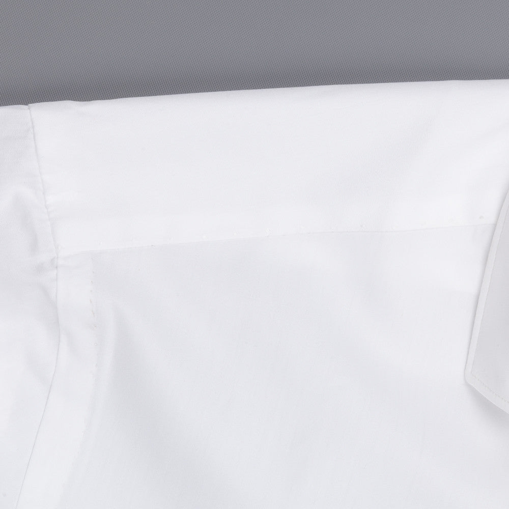 Finamore Milano Esclusiva shirt white poplin eduardo collar