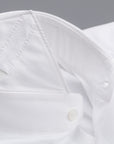 Finamore Milano Esclusiva shirt white poplin eduardo collar