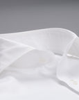 Finamore Milano Esclusiva shirt white poplin eduardo collar