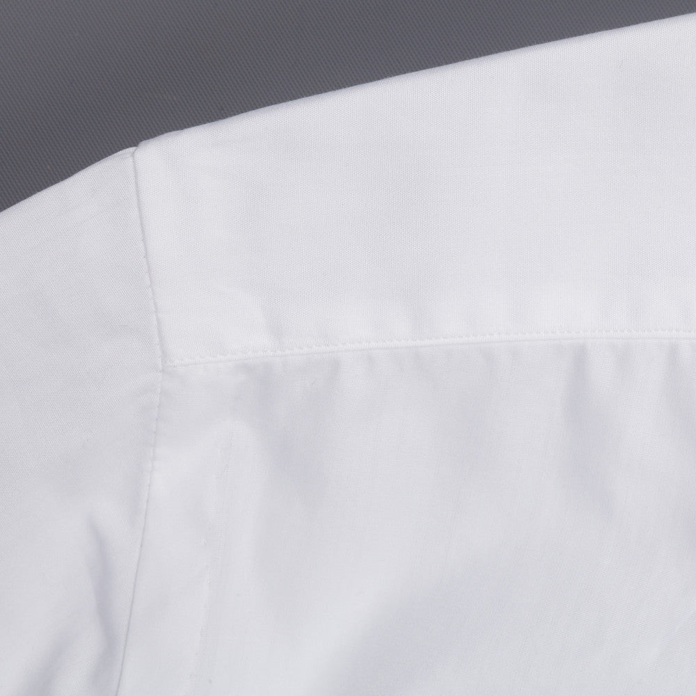 Finamore Milano Esclusiva shirt white poplin eduardo collar