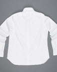 Finamore Gaeta Fit Collo Lucio in Voyage cotton by Alumo white