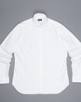 Finamore Gaeta shirt Sergio collar brushed oxford white
