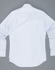 Finamore Milano shirt light blue graph check Collo Eduardo