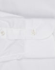 Finamore Milano shirt collo Eduardo white poplin Alumo Voyage