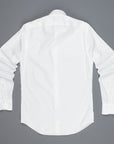 Finamore 'Traveller' Shirt Milano Fit Collar Eduardo White Alumo twill