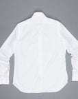 Finamore Napoli Shirt Collar Eduardo White Alumo Voyage poplin