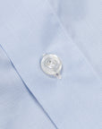 Finamore Napoli shirt Eduardo collar Light blue hairline