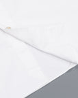 Finamore Gaeta shirt Sergio collar brushed oxford white