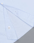 Finamore Tokyo Shirt Sergio Collar Fine Light Blue Puppytooth
